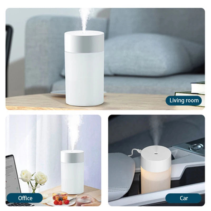Mini USB Air Humidifier LED Aroma Diffuser