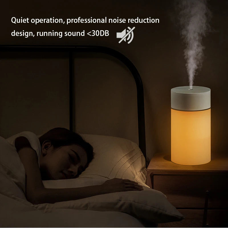 Mini USB Air Humidifier LED Aroma Diffuser