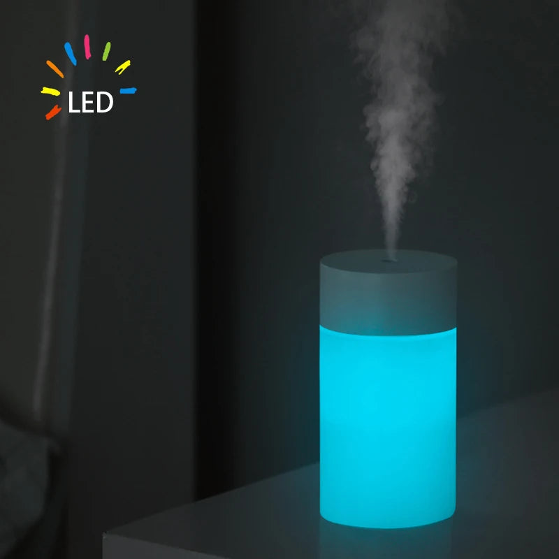 Mini USB Air Humidifier LED Aroma Diffuser