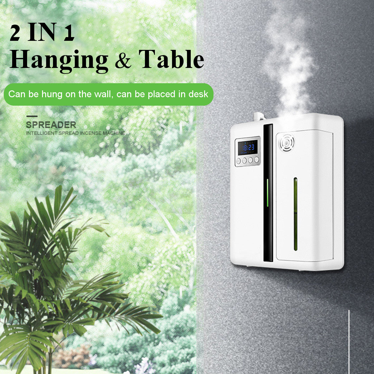 160ml Electric Essential Oil Diffuser with Timer