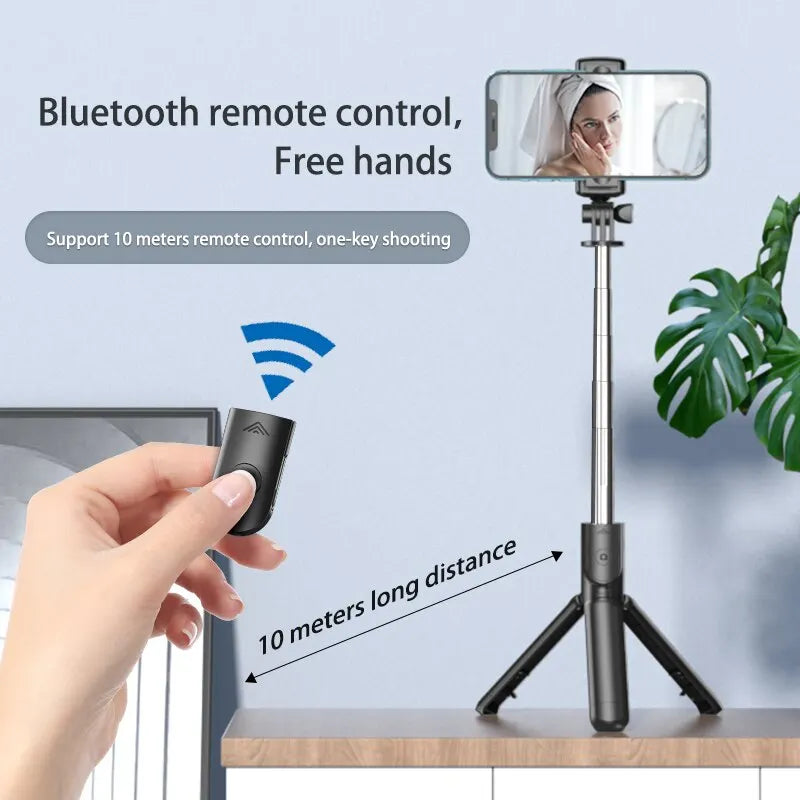 Selfie Stick Mini Tripod with Remote Shutter