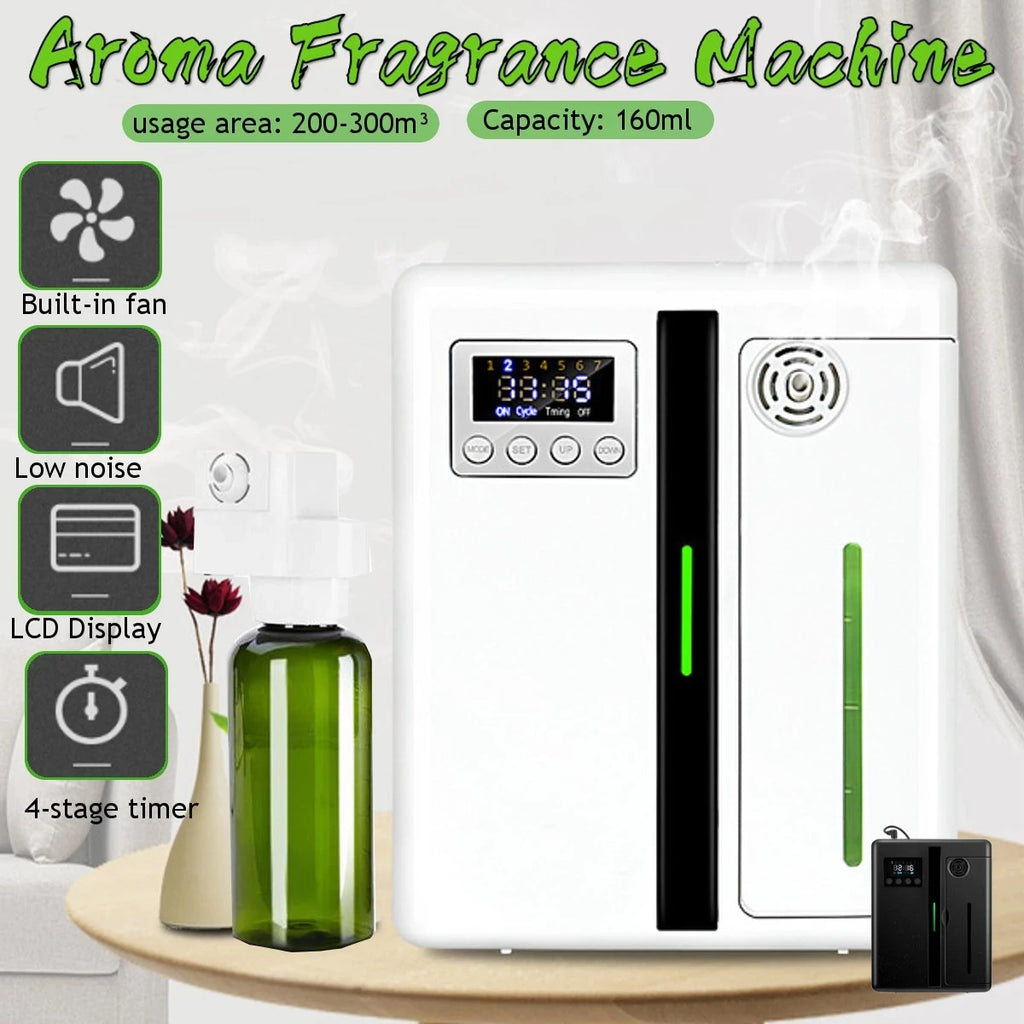 160ml Electric Essential Oil Diffuser with Timer