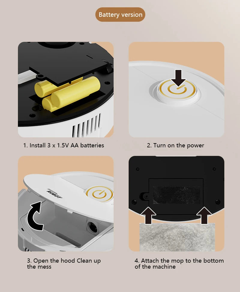 USB Rechargeable Mini Floor Sweeper