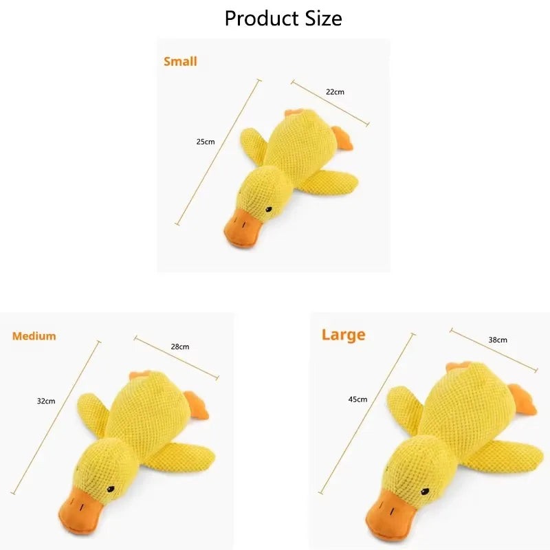 Dog Hug Duck Plush Toy