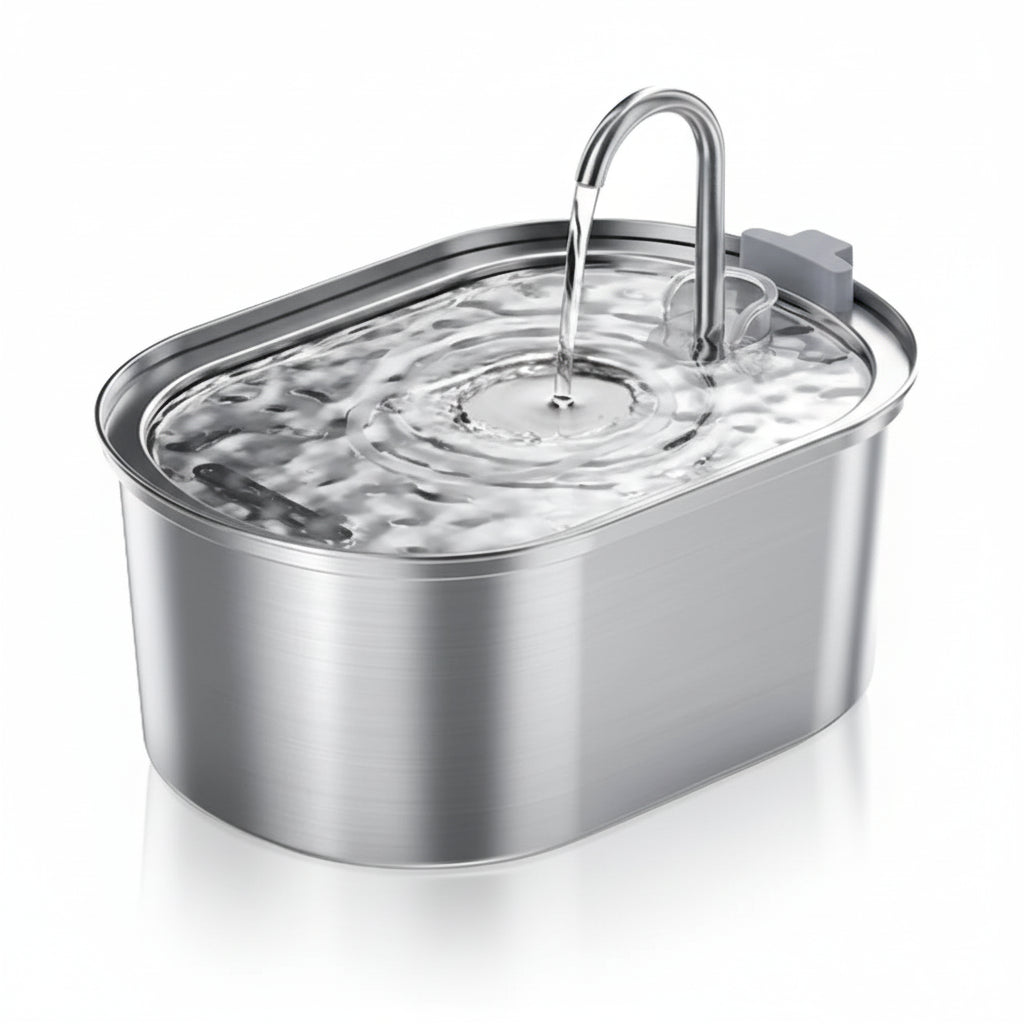 3.2L Stainless Steel Automatic Pet Water Fountain