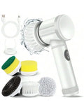 Cordless Electric Cleaning Spin Scrubber
