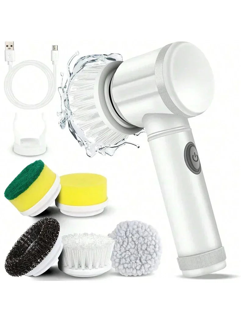 Cordless Electric Cleaning Spin Scrubber