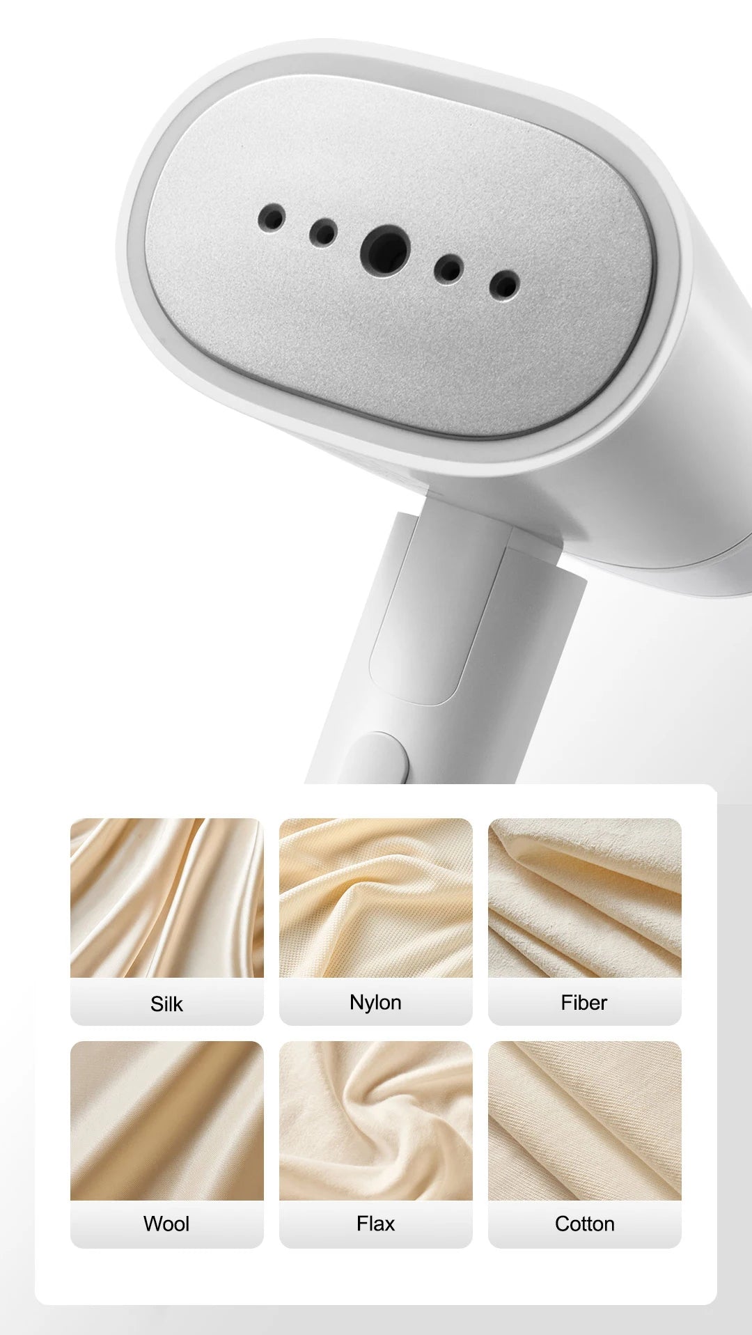 Portable Handheld Garment Steamer & Iron