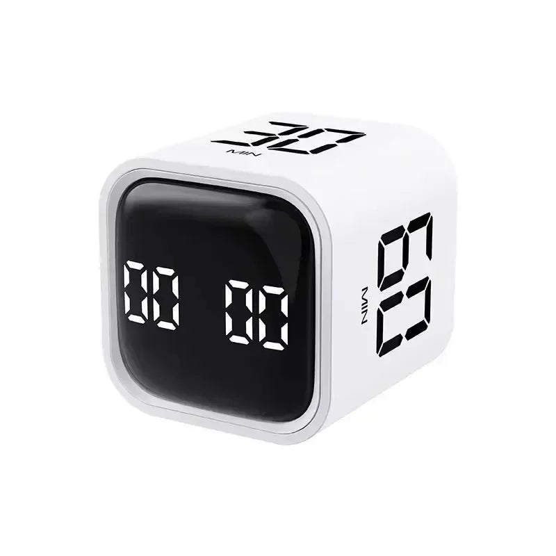 Productivity Cube Timer with Gravity Sensor & LED Display