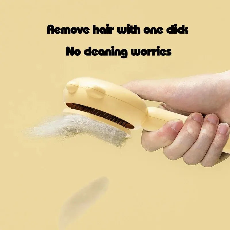 Pet Comb One-Key Hair Removal