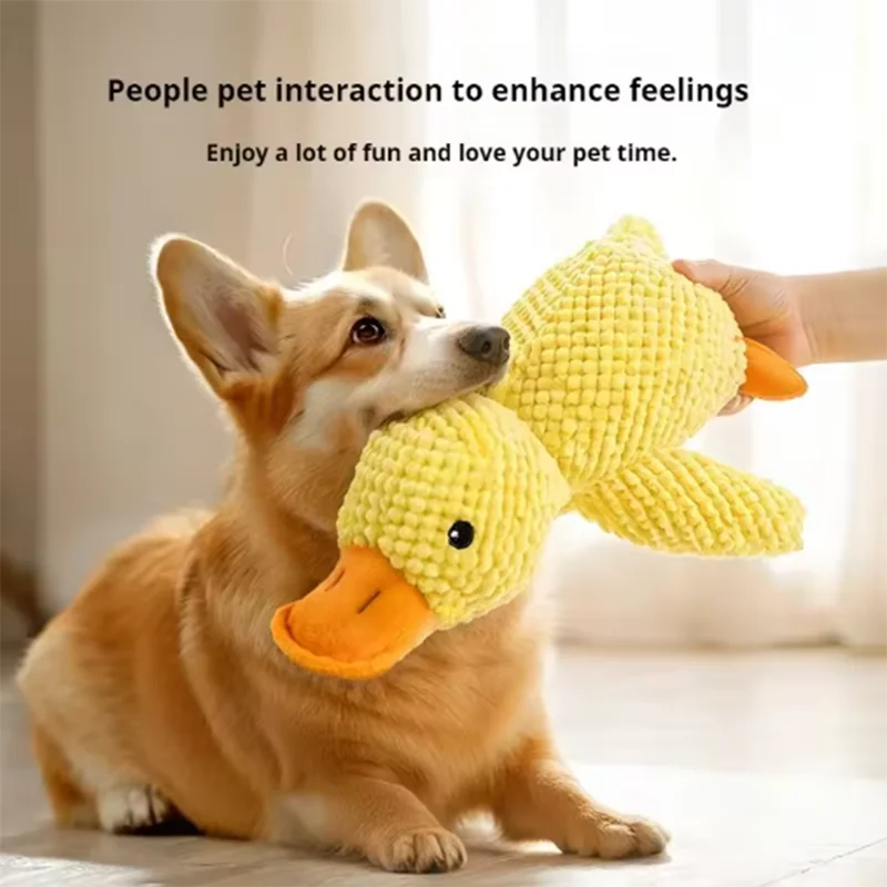 Dog Hug Duck Plush Toy