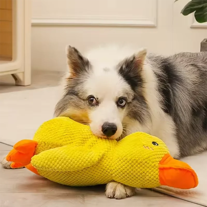 Dog Hug Duck Plush Toy
