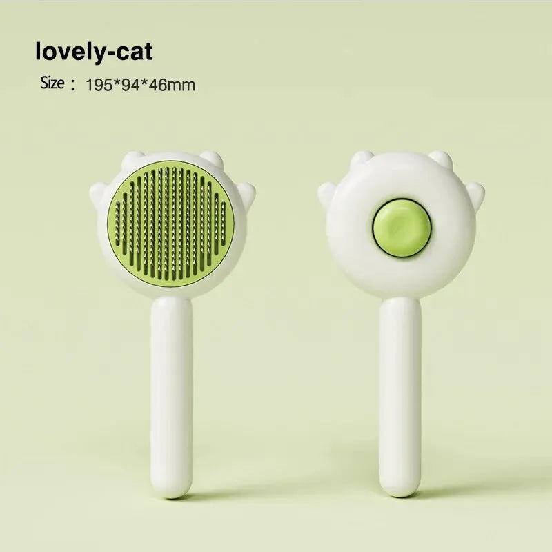 Pet Comb One-Key Hair Removal