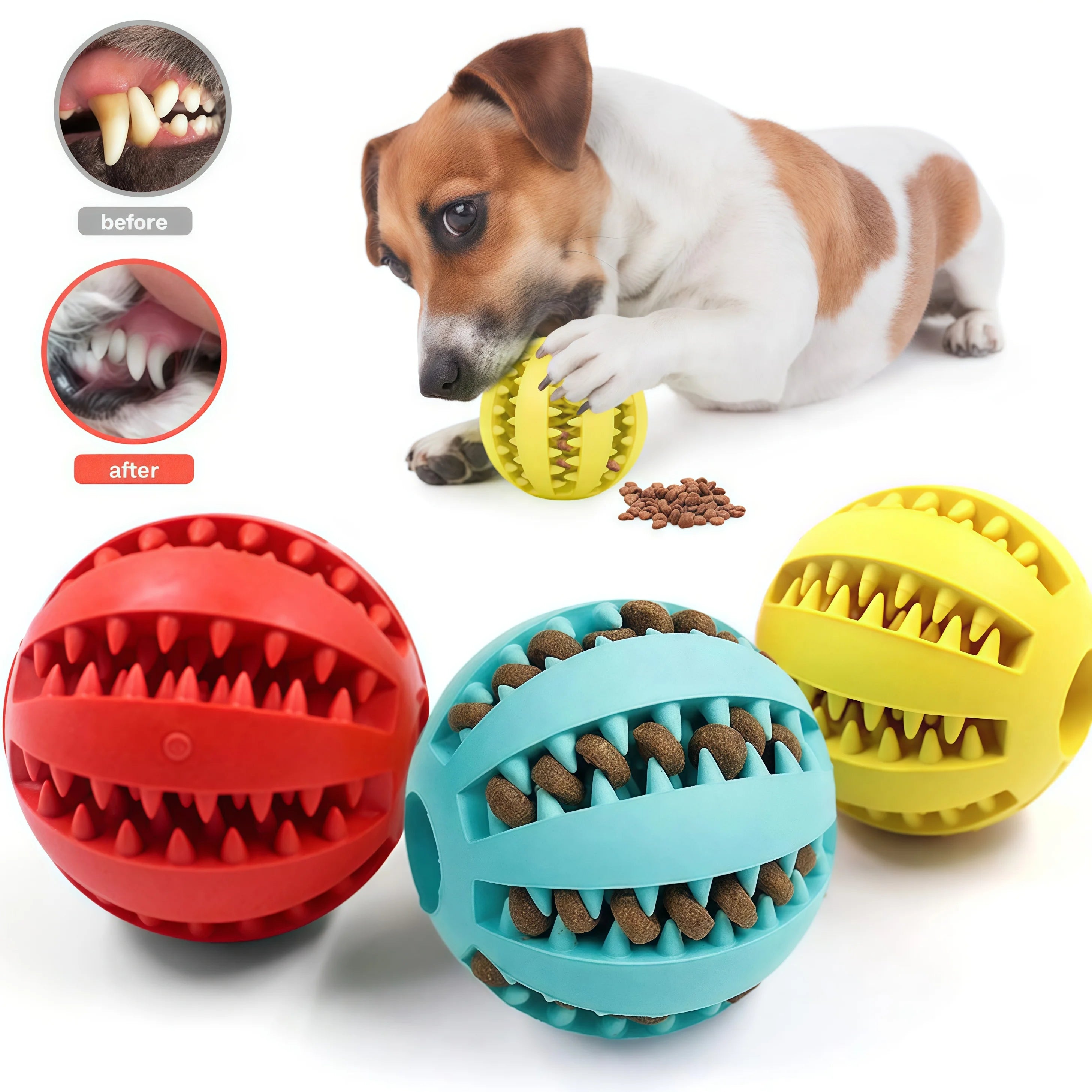 Interactive Chew and Treat Ball