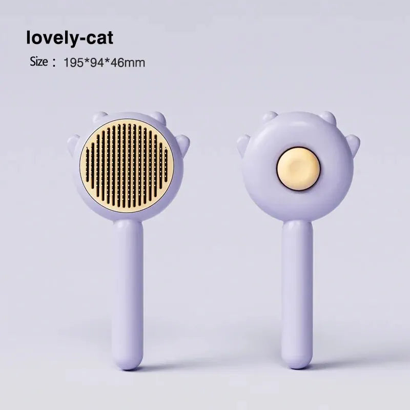 Pet Comb One-Key Hair Removal