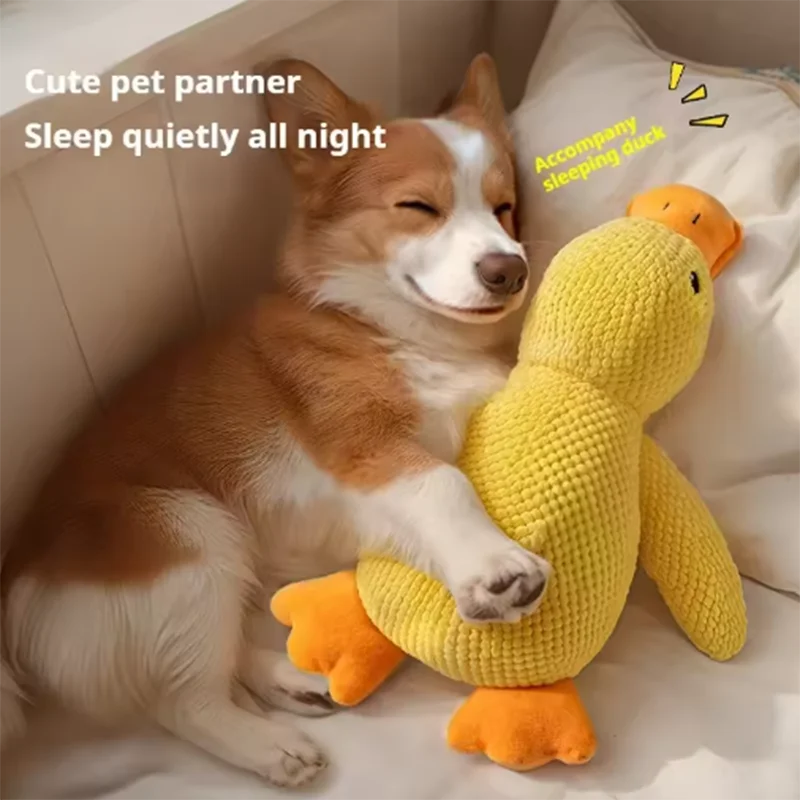 Dog Hug Duck Plush Toy