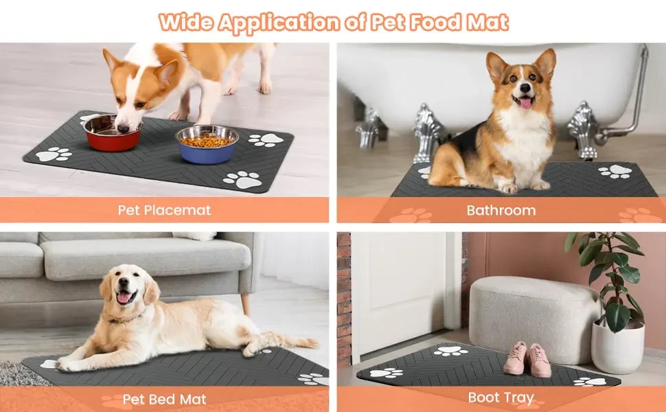 Waterproof Absorbent Pet Feeding Mat