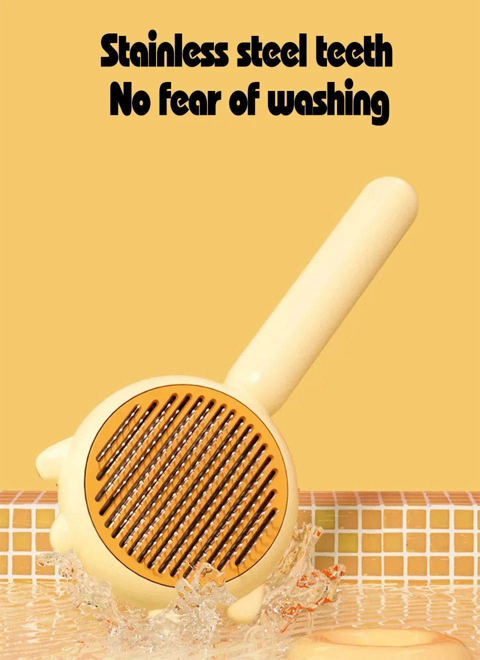 Pet Comb One-Key Hair Removal