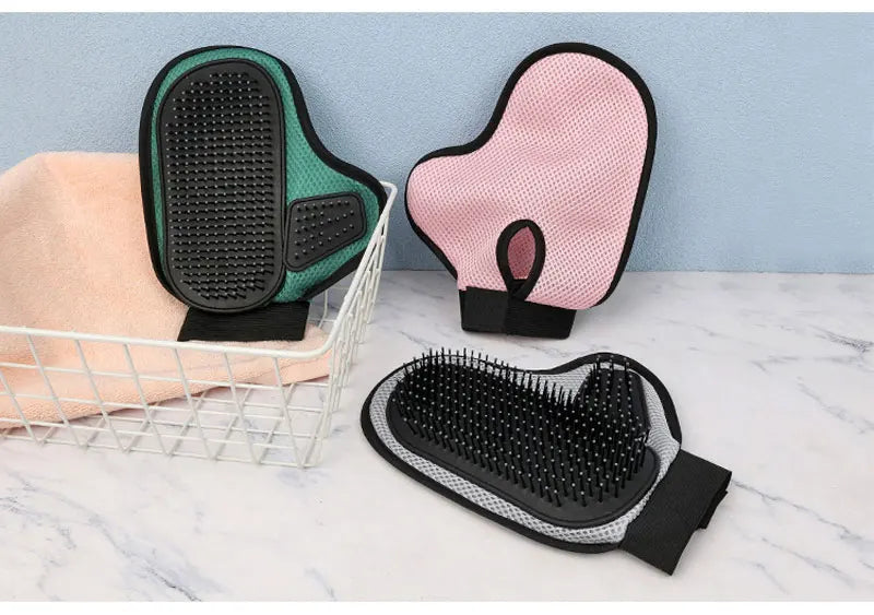 Pet Bath & Massage Gloves