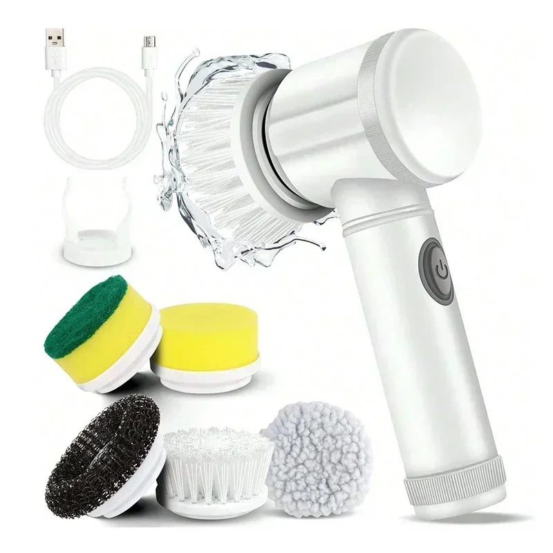 Cordless Electric Cleaning Spin Scrubber