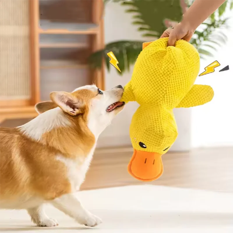 Dog Hug Duck Plush Toy