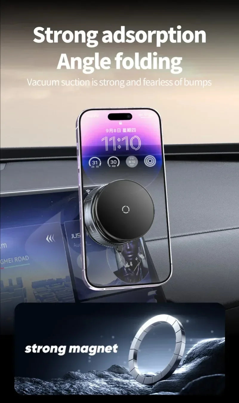 360° Magnetic Wireless Car Charger for iPhone 12-17