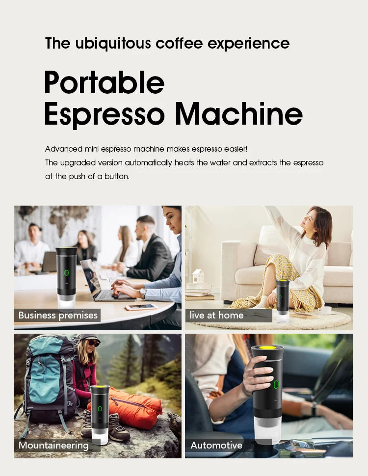 Cafetera de viaje 3 en 1