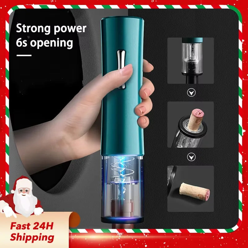 Smart Electric Wine Opener with Foil Cutter