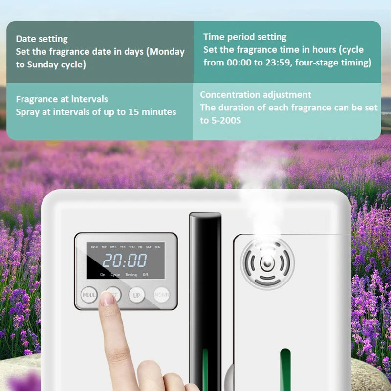 160ml Electric Essential Oil Diffuser with Timer