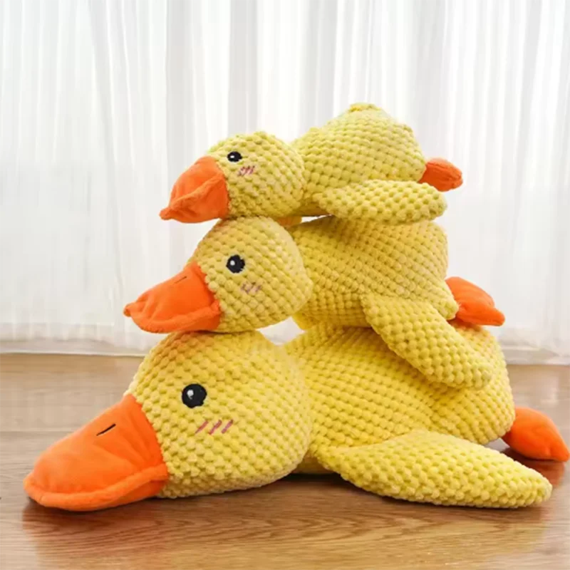 Dog Hug Duck Plush Toy