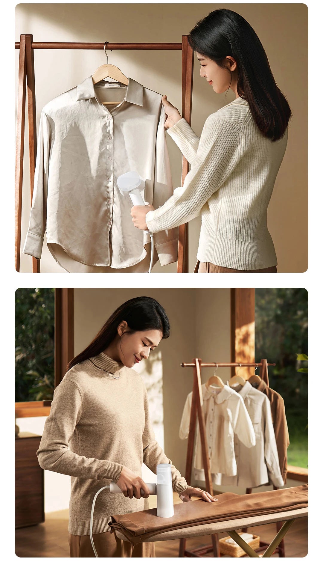 Portable Handheld Garment Steamer & Iron