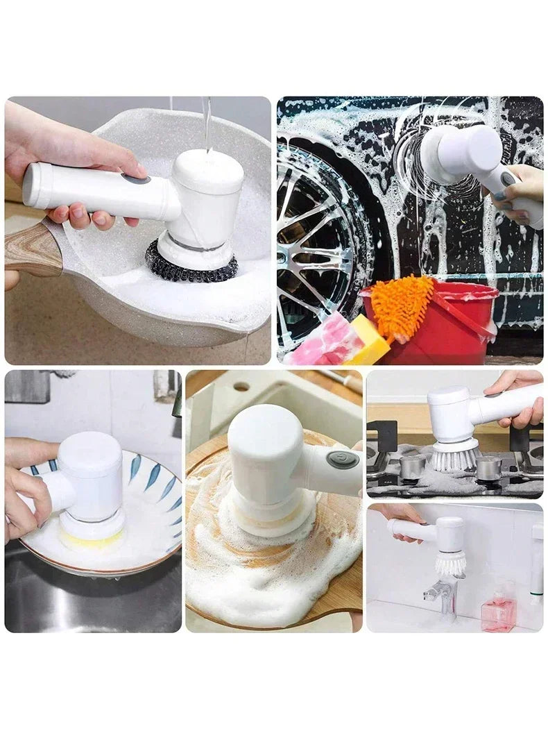 Cordless Electric Cleaning Spin Scrubber