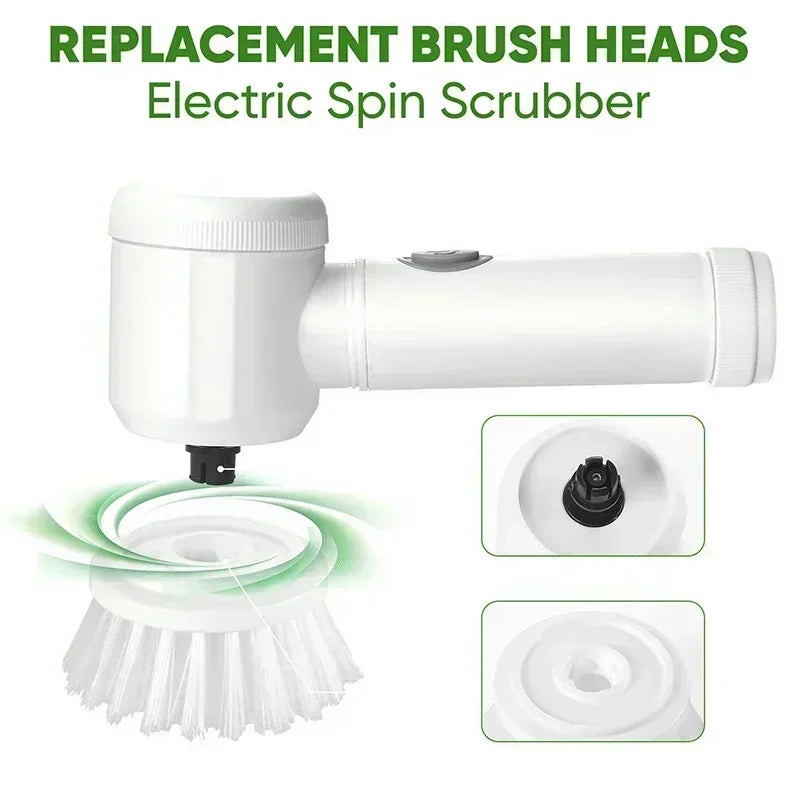 Cordless Electric Cleaning Spin Scrubber