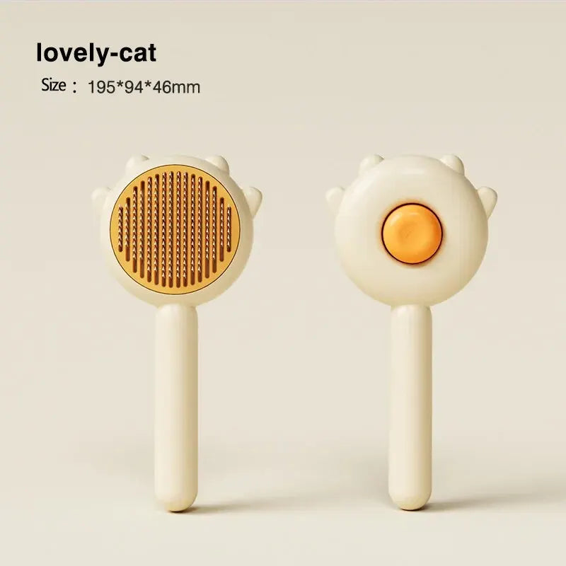 Pet Comb One-Key Hair Removal