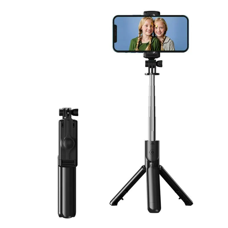 Mini trípode para selfies con disparador remoto